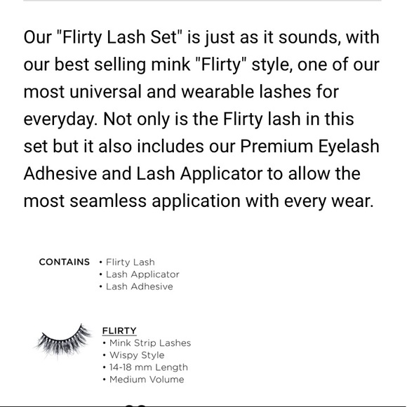 Lavaa Flirty Eyelash Set - Picture 6 of 8